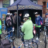 Strażnicy na 43 Rodzinnym Rajdzie Rowerowym